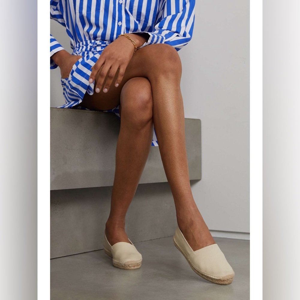 Castañer Kenda Ivory Espadrilles W5 NIB